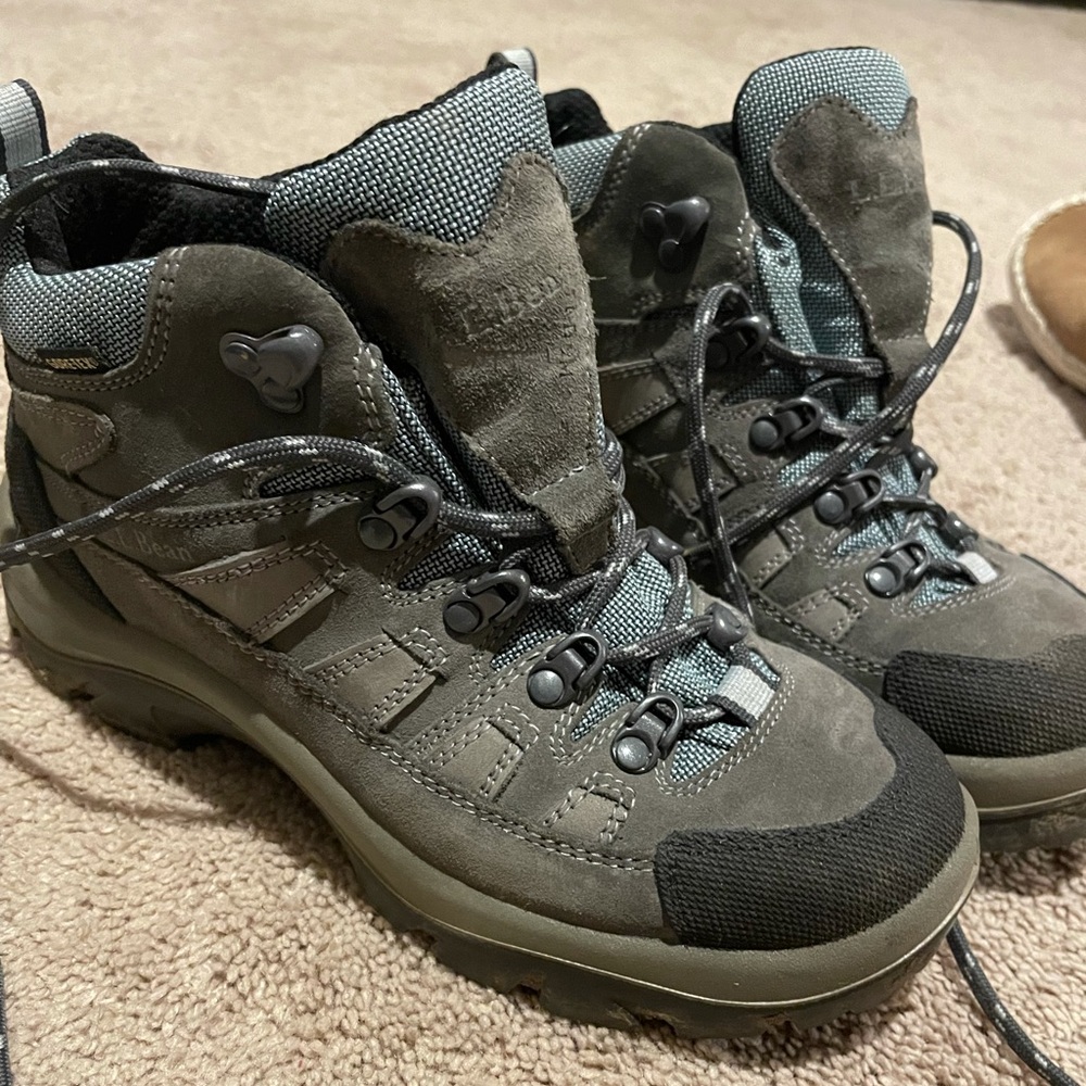LL Bean Vibram Hiking Boots